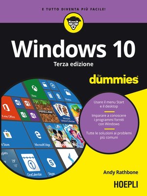 cover image of Windows 10 for dummies
